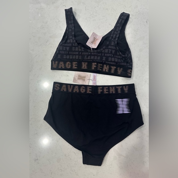 FOREVER SAVAGE SET BRALETTE 1X & FOREVER SAVAGE BOOTY SHORT 1X  (NWT) - Picture 2 of 7